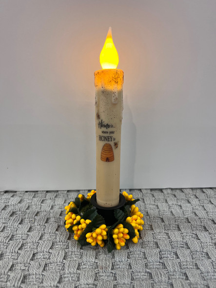 7" TIMER TAPER HOME IS WHERE YOUR HONEY IS