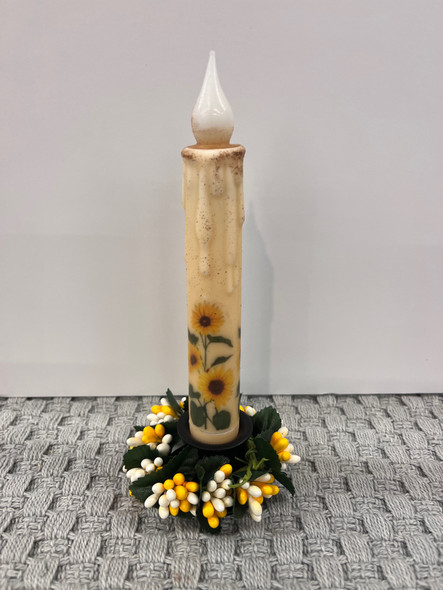 7" TIMER TAPER SUNFLOWER PANORAMA