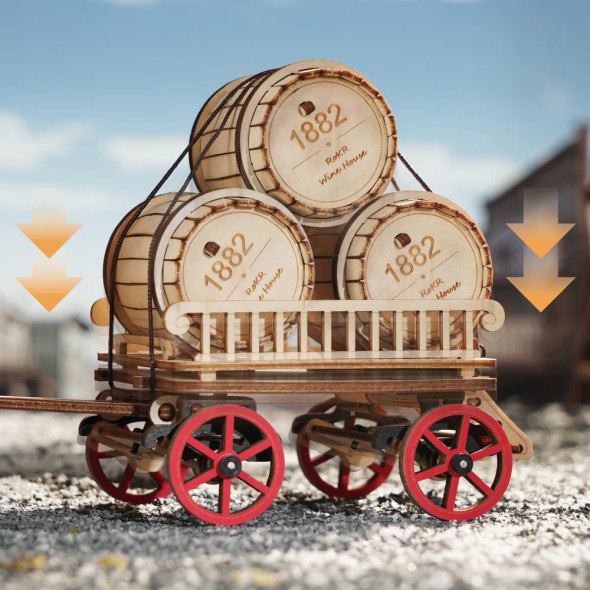 DIY MECHANICAL STEAM ENGINE 3D PUZZLE