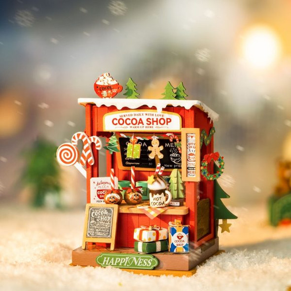 DIY MINIATURE HOUSE KIT - COCOA SHOP