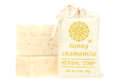 HONEY CHAMOMILE HERBAL SOAP 6.4 OZ