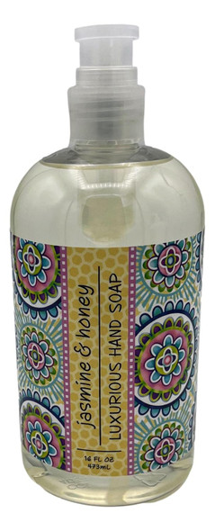 JASMINE & HONEY GARDEN LIQUID HAND SOAP 16 FL OZ