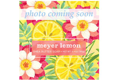 MEYER LEMON SHEA BUTTER WRAP SOAP 2 OZ