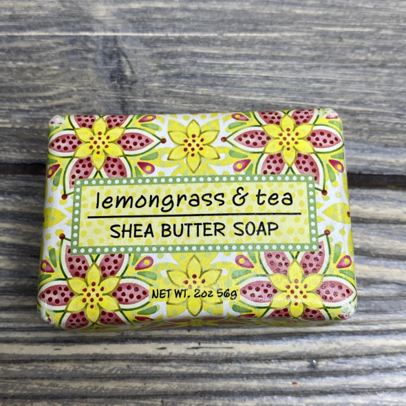 LEMONGRASS & TEA GARDEN WRAP SOAP 2 OZ