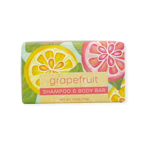 GRAPEFRUIT SHAMPOO & BODY BAR 4.2 OZ