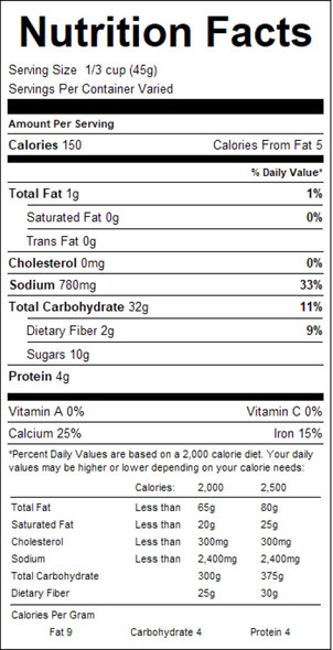 Buttermilk Pancake Mix