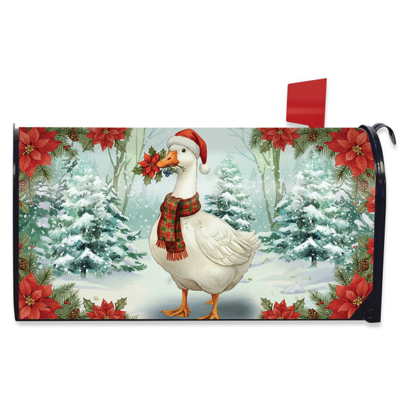 CHRISTMAS GOOSE MAILBOX COVER