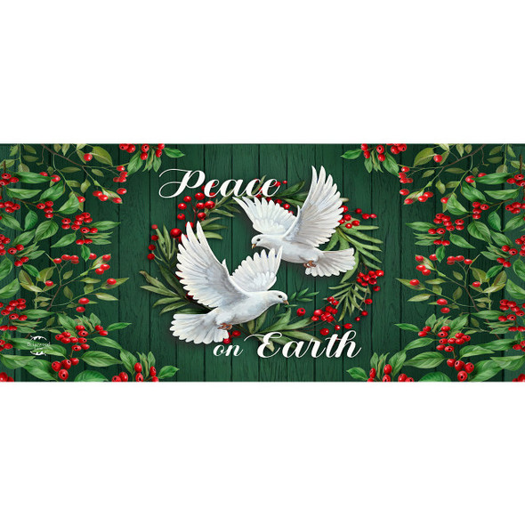 WINTER WELCOME SNOWMAN MINI MAT
