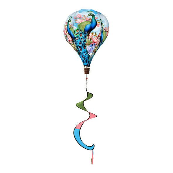 FANCY PEACOCK HOT AIR BALLOON