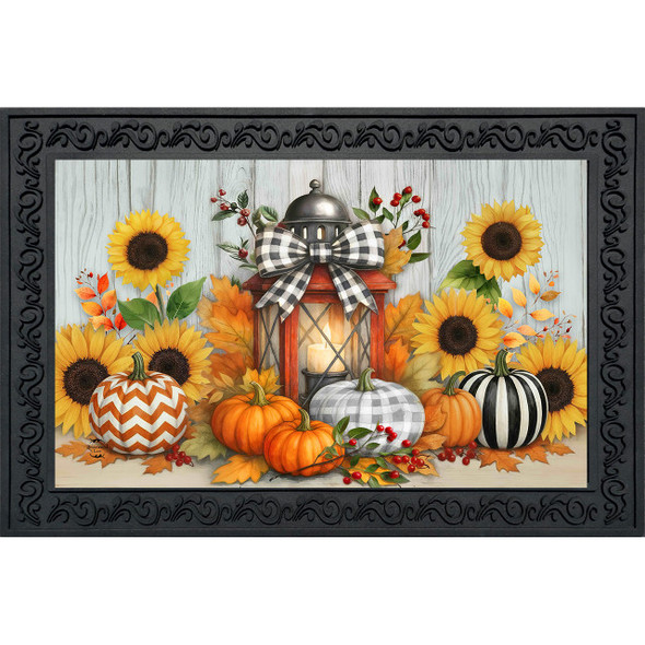 HARVEST LANTERN GLOW DOORMAT