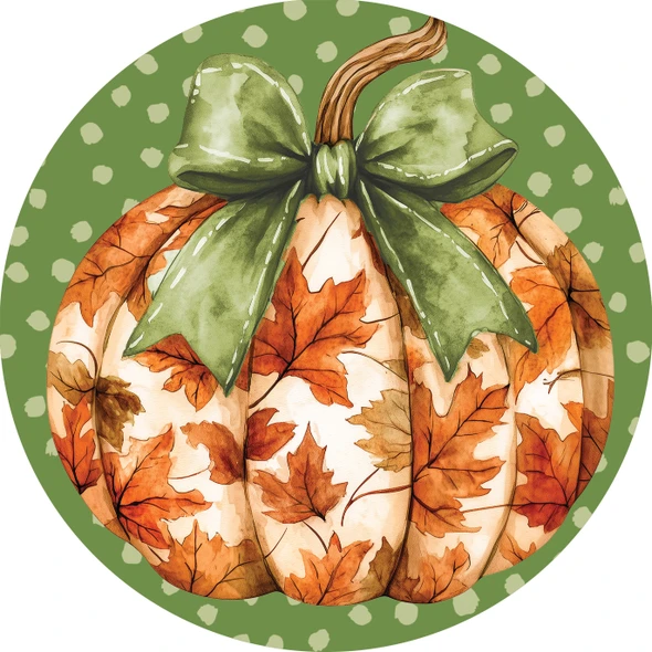 ORANGE AND GREEN STACK ACCENT MAGNET
