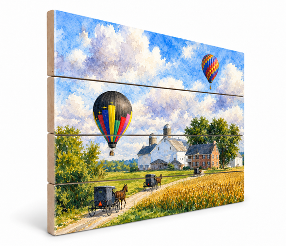 BUGGIES AND BALLOONS 9X12-3d