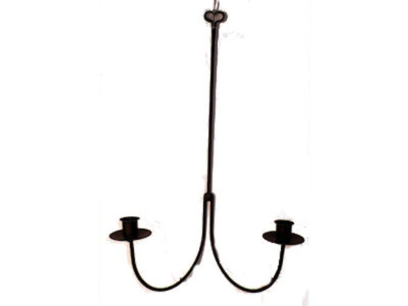 #10002 - IRON HEART DOUBLE SCONCE