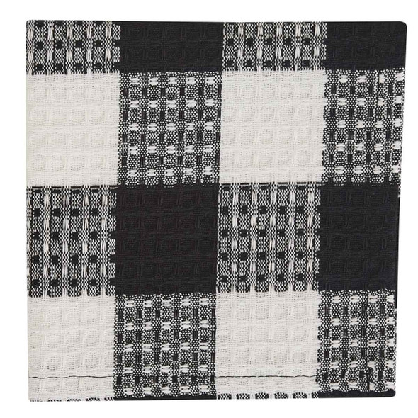 Wicklow Black & Cream Dishcloth