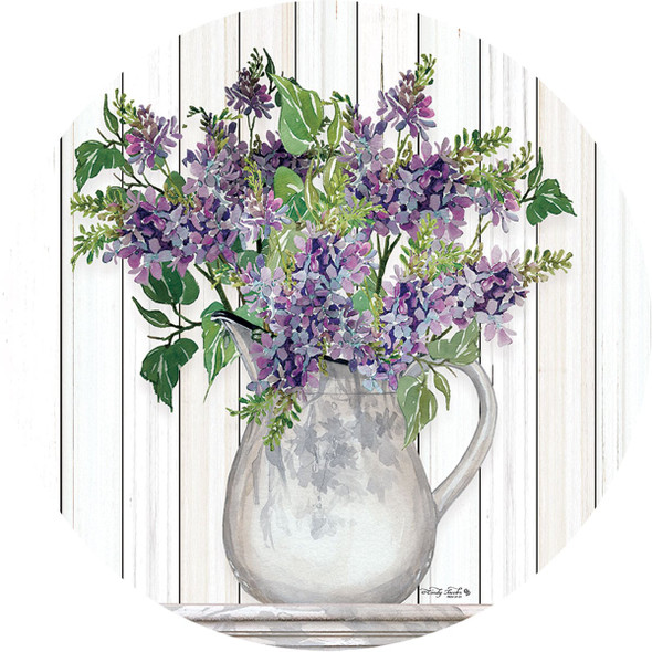 LILAC PITCHER ACCENT MAGNET