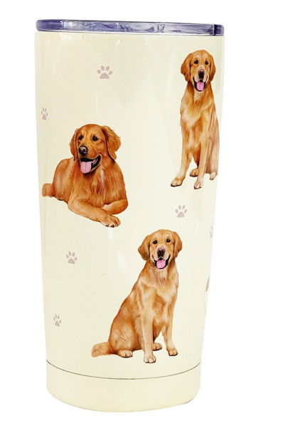 GOLDEN RETRIEVER SERENGETI TUMBLER