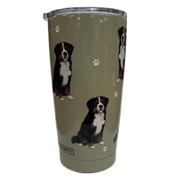 BERNESE MOUNTAIN DOG SERENGETI TUMBLER