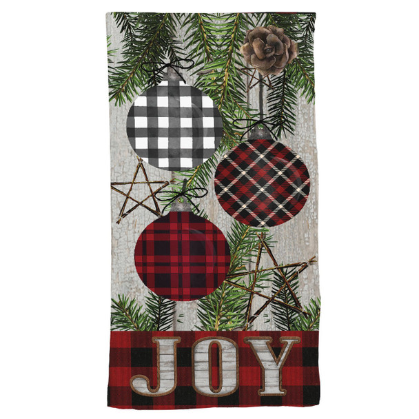 PATTERNED ORNAMENTS HAND TOWEL