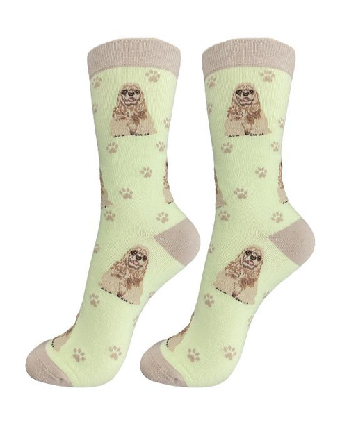 COCKER SPANIEL SOCKS FULL BODY DOG