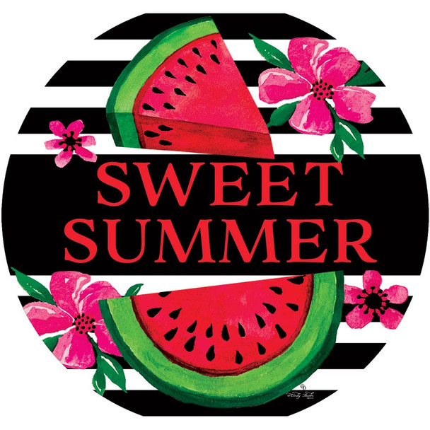 WATERMELON STRIPES ACCENT MAGNET