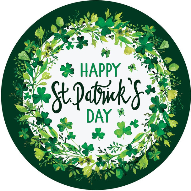 ST. PAT'S WREATH ACCENT MAGNET