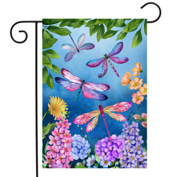 DRAGONFLIES GARDEN FLAG