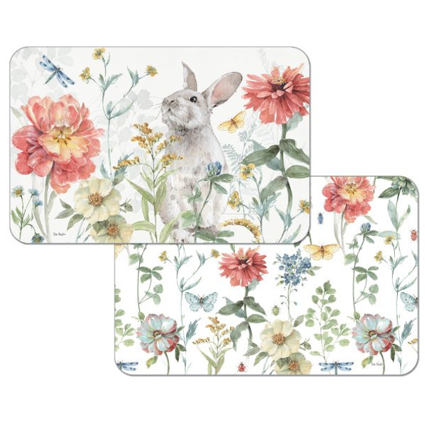 SPRING MEADOW BUNNY PLACEMAT