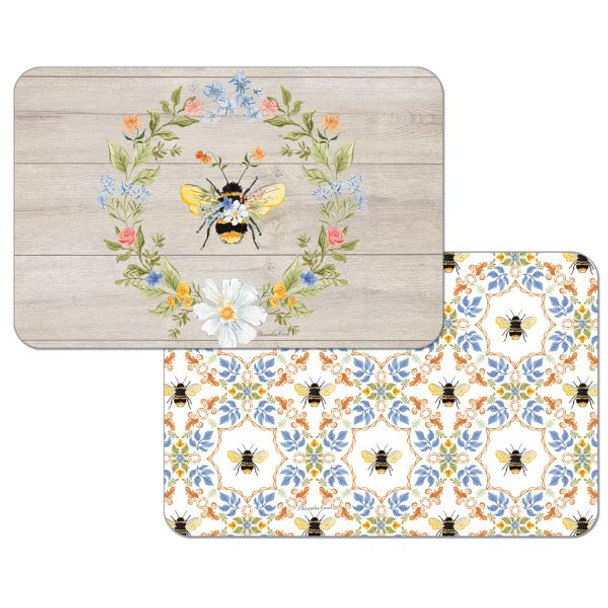 FLORAL BEE PLACEMAT