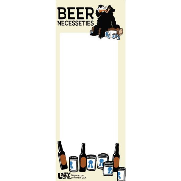 BEER NECESSITIES NOTEPAD