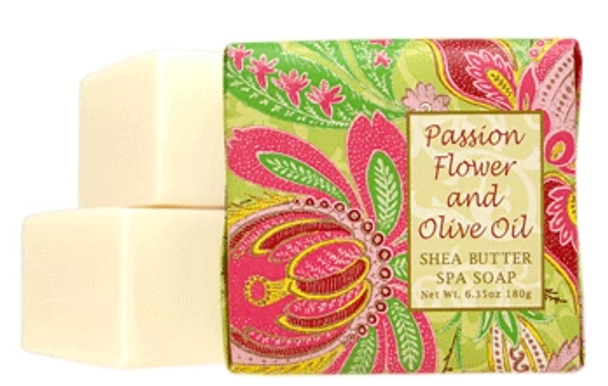 PASSION FLOWER & OLIVE OIL WRAP SOAP 6.35-oz