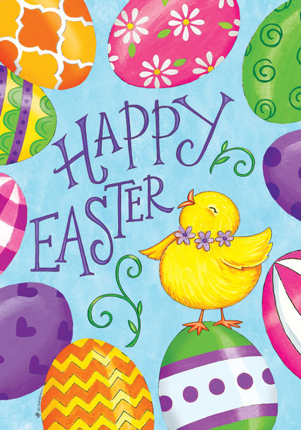 Easter Eggs-Flag by Deb Strain

