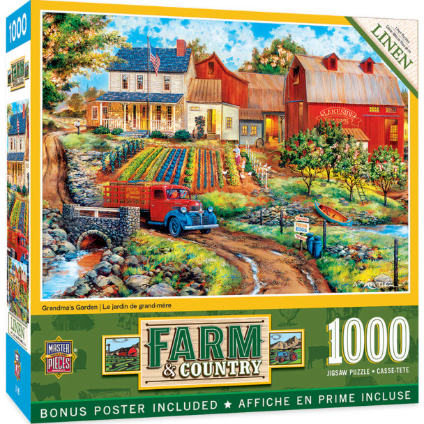 GRANDMA'S GARDEN PUZZLE - 1000 PC