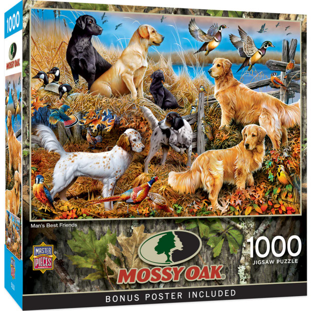 MAN'S BEST FRIENDS PUZZLE - 1000 PC
