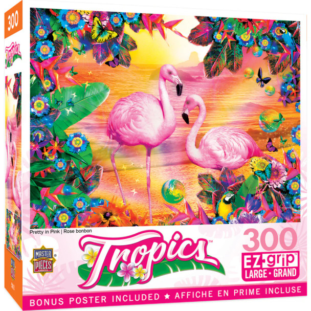 PRETTY IN PINK PUZZLE - 300 PC