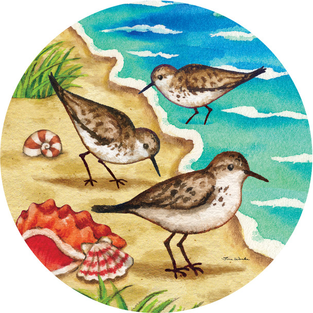 SANDPIPERS ACCENT MAGNET 153107-5832MG
