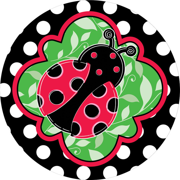 SPOTTED LADYBUY ACCENT MAGNET 153043-5824MG