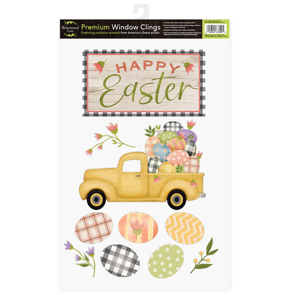 EASTER EGGPICKUP WINDOW CLINGS