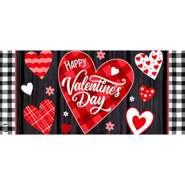 SCATTERED HEARTS MINI MAT