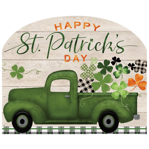 ST PAT'S PICKUP ACRYLIC ART SIGN