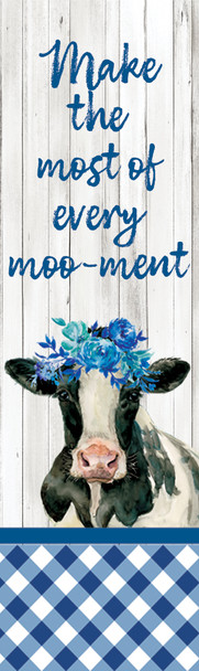 COW WITH FLOWERS PLANT EXPRESSION