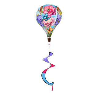 BUTTERFLIES AND PEONIES HOT AIR BALLOON