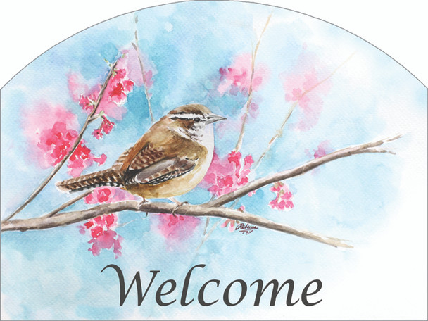 WREN SMALL SLIDER PLAQUE