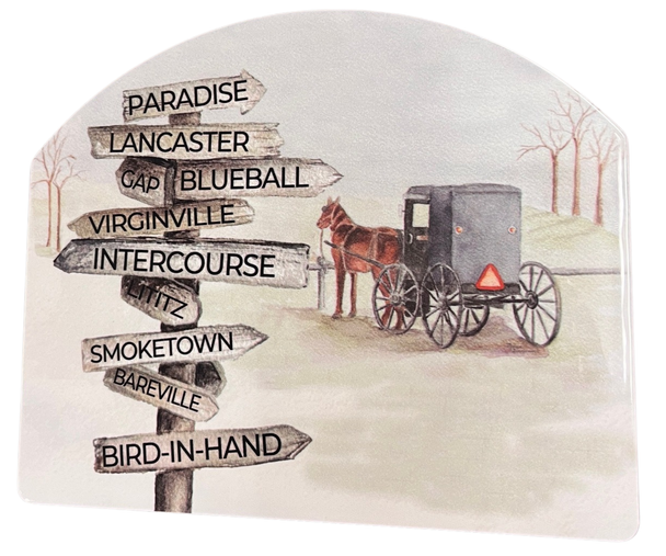 BUGGY ROAD SIGNS SMALL SLIDER PLAQUE