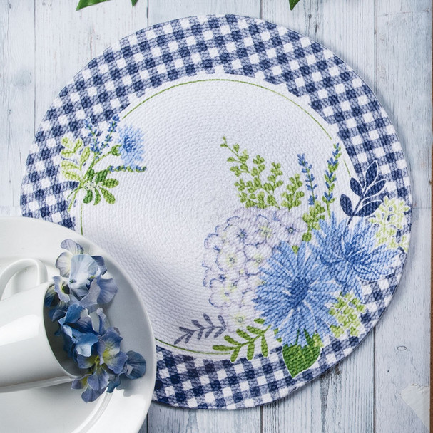 LOVE GROWS HERE BRAIDED PLACEMAT