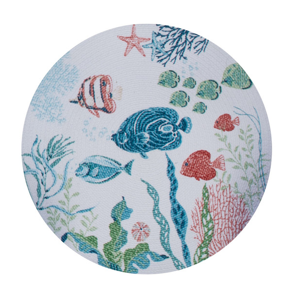 FREE AS OCEAN BRAIDED PLACEMAT