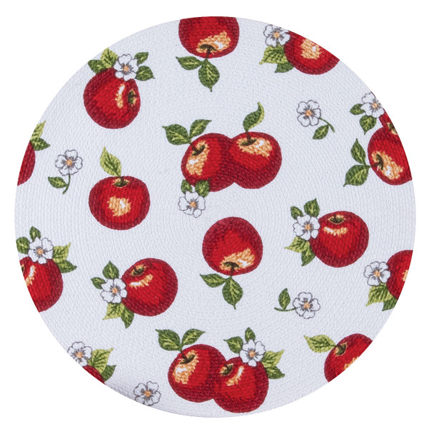 APPLE PICKING BRAIDED PLACEMAT