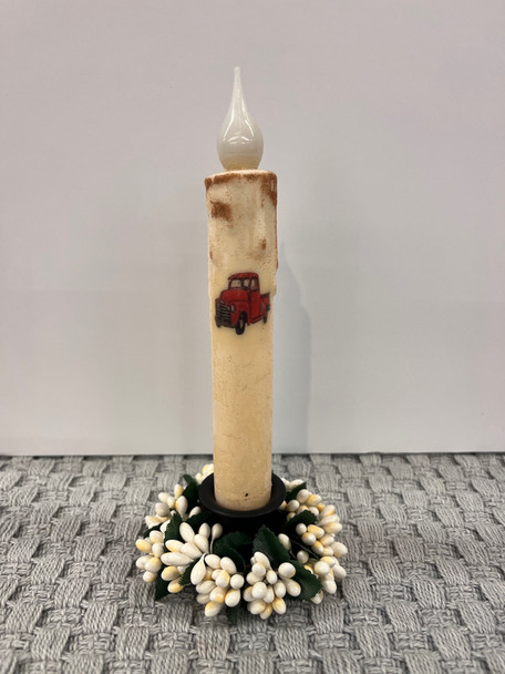 7" TIMER TAPER RED TRUCK