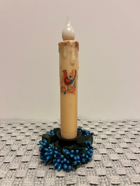 7" TIMER TAPER DECO BIRD