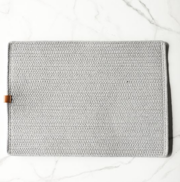 18X13 GREY PLACEMAT