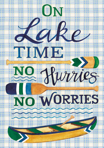 NO WORRIES STANDARD FLAG